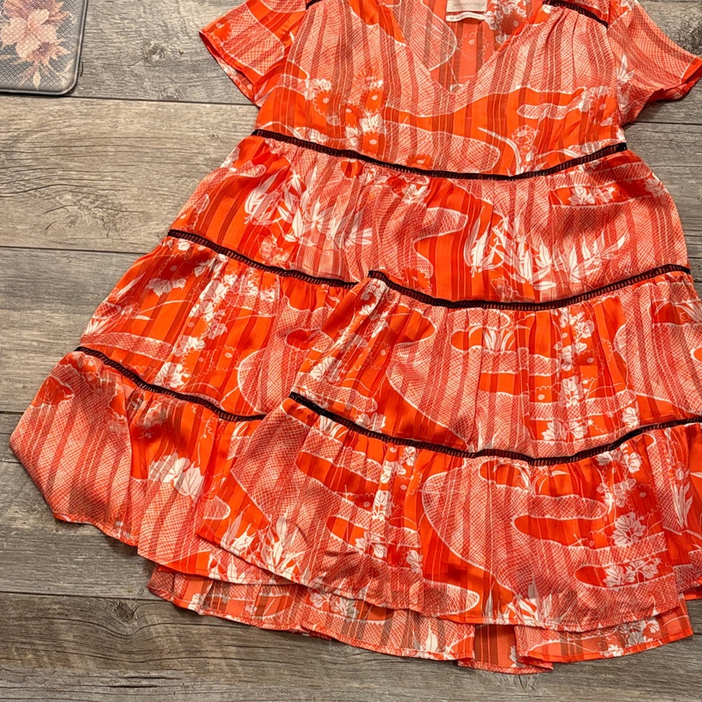 Urban Outfitters Orange Floral women’s dress